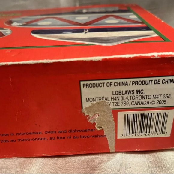 Two Piece Christmas Ornament Serving Bowl - Picture 4 of 5